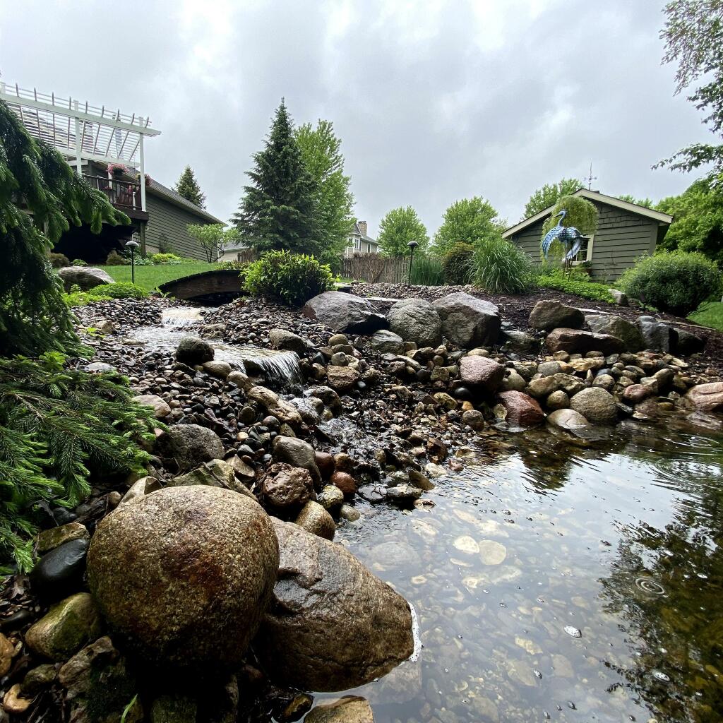 boulder and rock landscaping by Sequoia Landscape