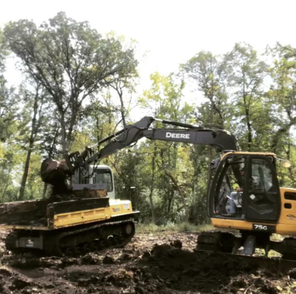 Excavators by Sequoia Landscape