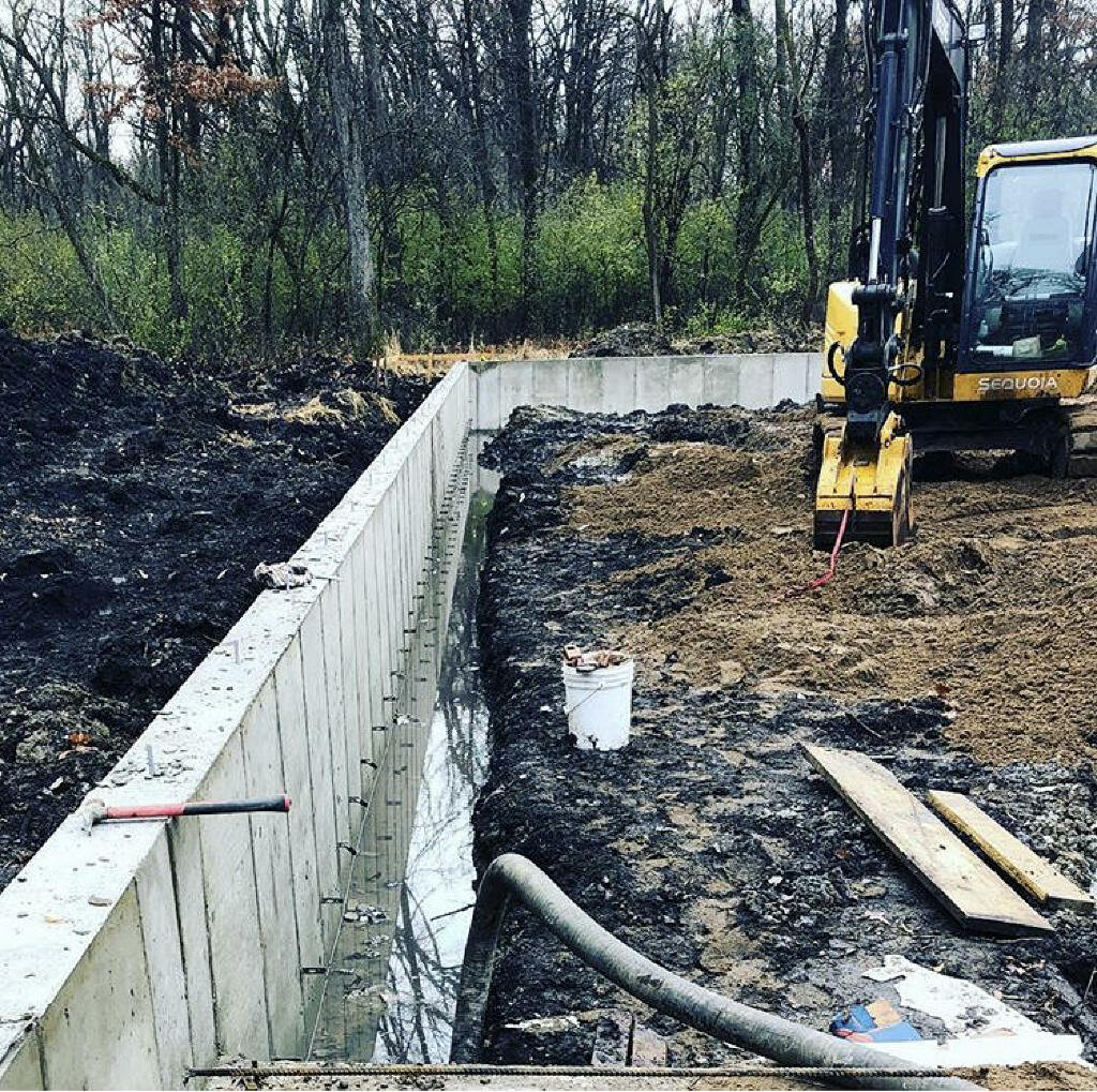 Footing Excavation by Sequoia Landscape