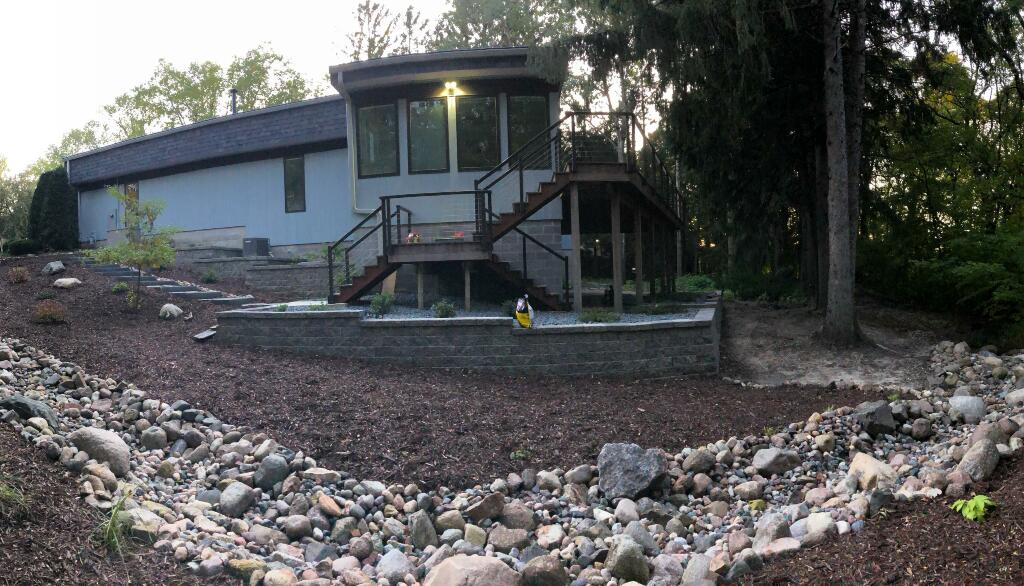 Dry Creek Bed by Sequoia Landscape