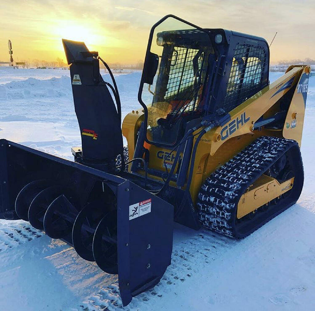 Snow Blower by Sequoia Landscape